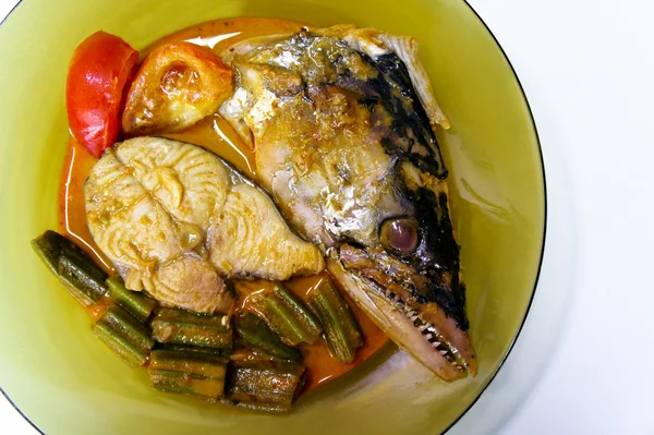 Curry Fish Head — Stock Photo, Image