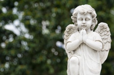 Angel statue clipart