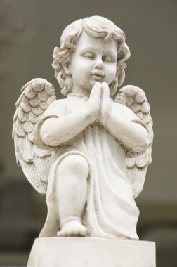 Angel statue clipart