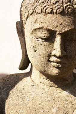 Stone Buddha Statue clipart