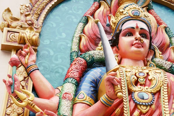 Индуистская богиня Дурга — стоковое фото