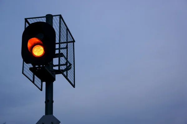 stock image Railway traffic light