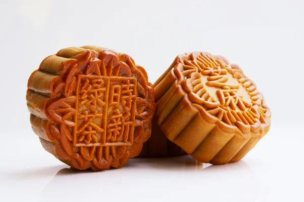 stock image Three moon cakes