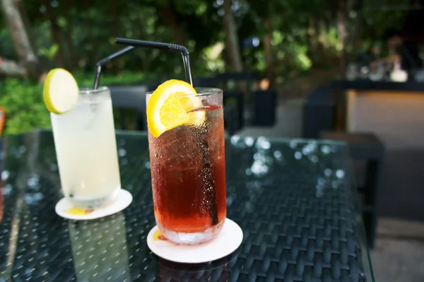 stock image Ice cold Cranberry and Lime juice