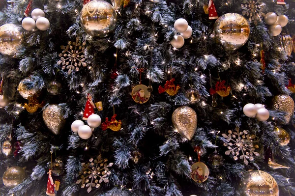 Boże Narodzenie drzewo detal — Zdjęcie stockowe