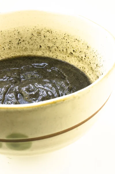 Sopa de sésamo negro —  Fotos de Stock