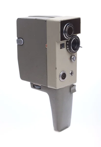 Die alte Kamera auf weißem Hintergrund — Stockfoto
