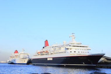 cruise gemi yokohama osanbashi iskelede