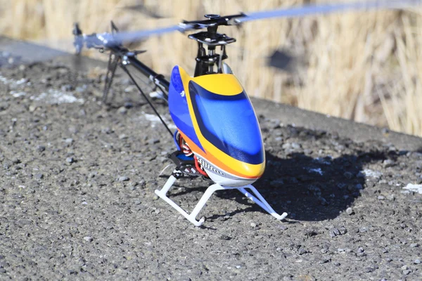 Un elicottero modello — Foto Stock