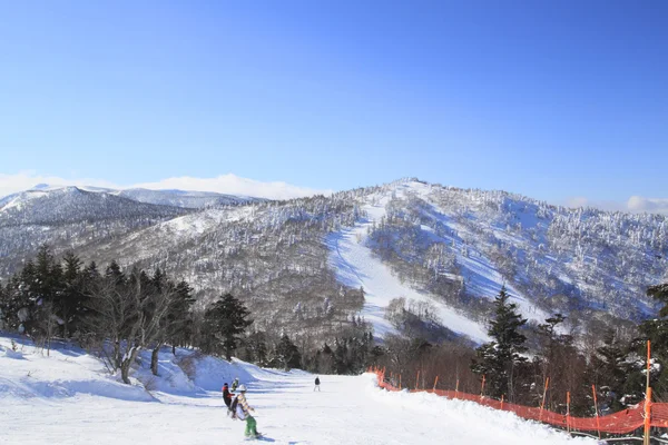 stock image Ski run