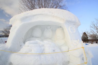 Japon kar festivalinden