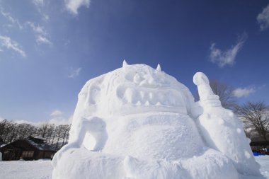 Japon kar festivalinden