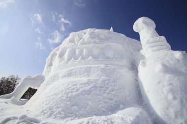 Japon kar festivalinden