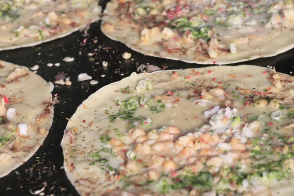 stock image Japanese food cooking on a pan