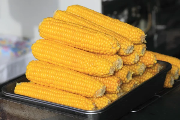 Kukurydza wrzenia — Zdjęcie stockowe