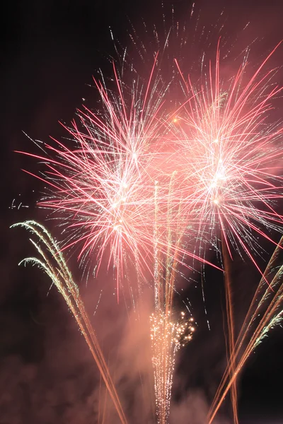 Japanese traditional fireworks — Stock Photo, Image