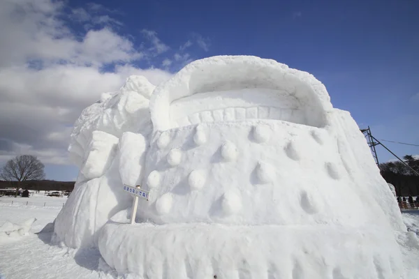 stock image Japanese snow festivals