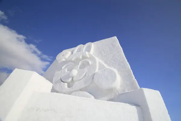 stock image Japanese snow festivals