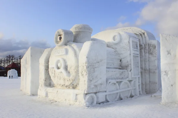 stock image Japanese snow festivals