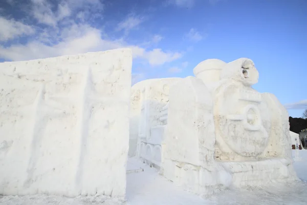 stock image Japanese snow festivals