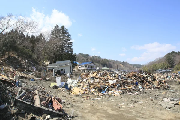 Marele cutremur din Japonia de Est — Fotografie, imagine de stoc