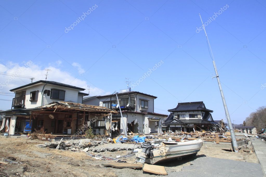 Great earthquake east japan