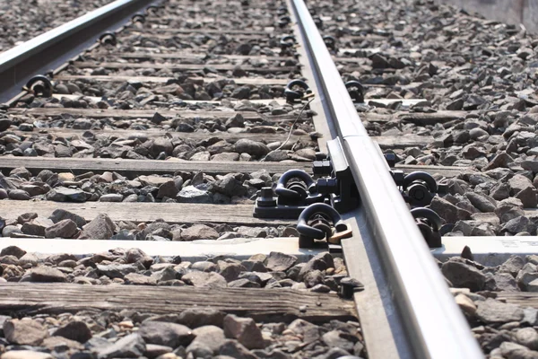 stock image Rail track