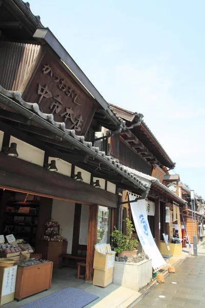 Kura (pakhuis) in kawagoe, saitama — Stockfoto