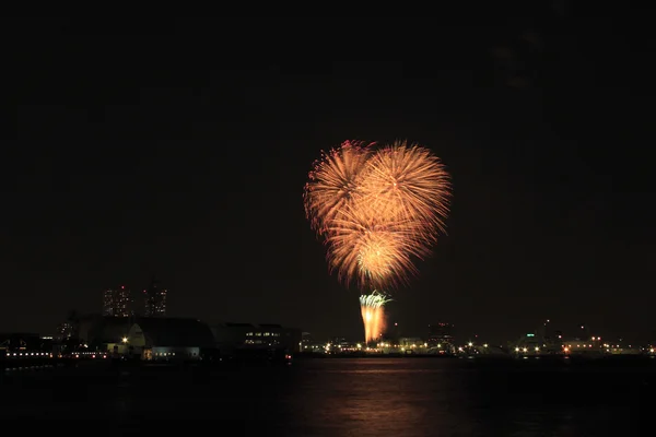 stock image Japanese traditional fireworks