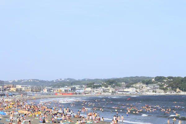 Seaside resort in Enoshima — Stock Photo, Image
