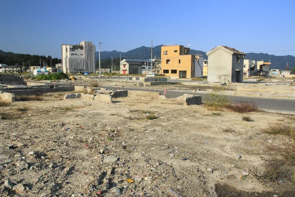 De grote Oost-japan aardbeving Disaster Recovery ramp recovery — Stockfoto