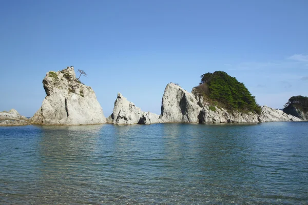 stock image Jyoudogahama (Rikuchu Kaigan National Park)