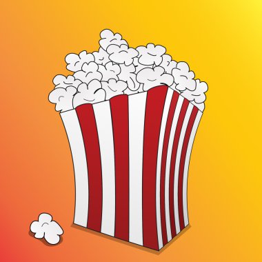 Popcorn clipart