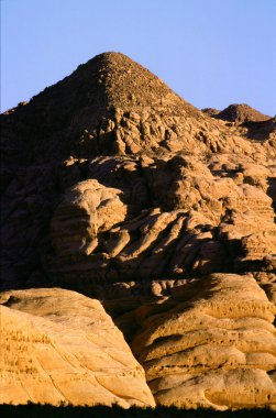Wadi Rum desert clipart
