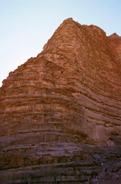 Wadi rum çöl