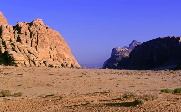 Pustynia Wadi rum — Zdjęcie stockowe