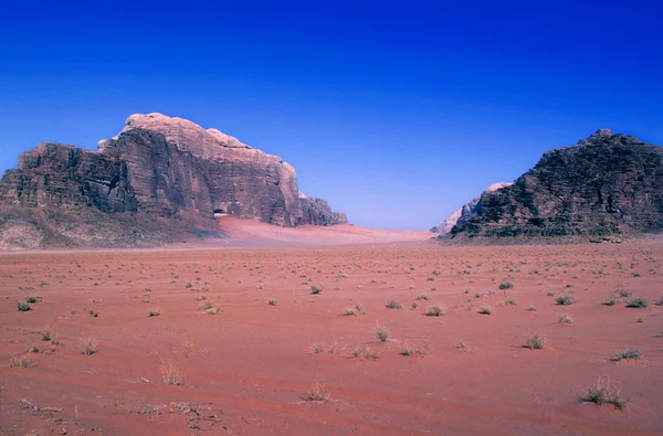 Wadi rum çöl — Stok fotoğraf