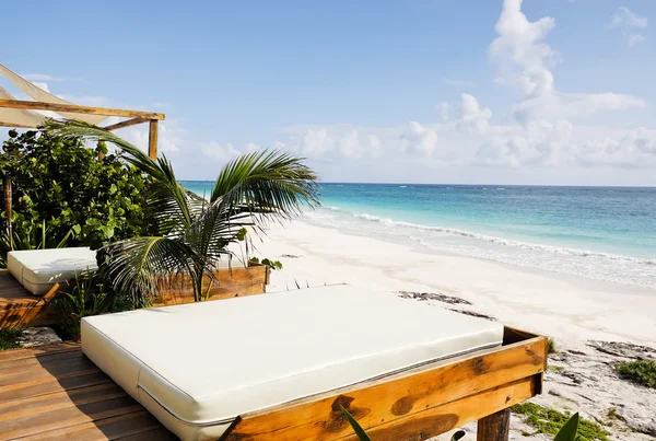 stock image Terrace of a cabana