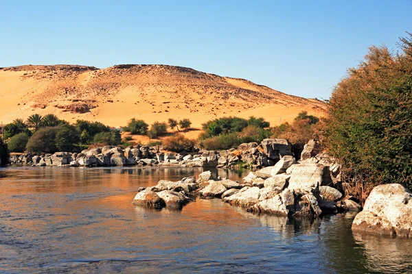 Catarata no rio Nilo — Fotografia de Stock
