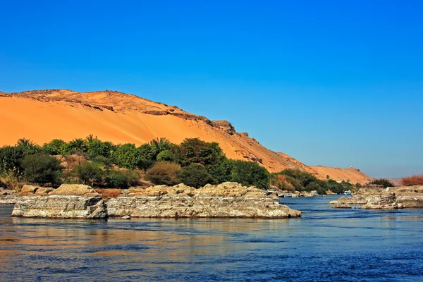 Катаракта на реке Нил — стоковое фото