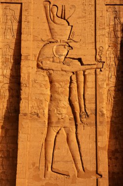 Horus temple Edfou clipart