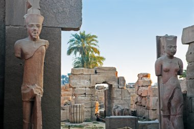 Karnak temple luxor clipart