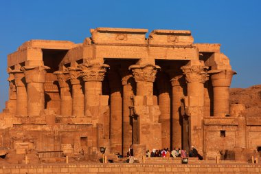 The Kom Ombo temple clipart