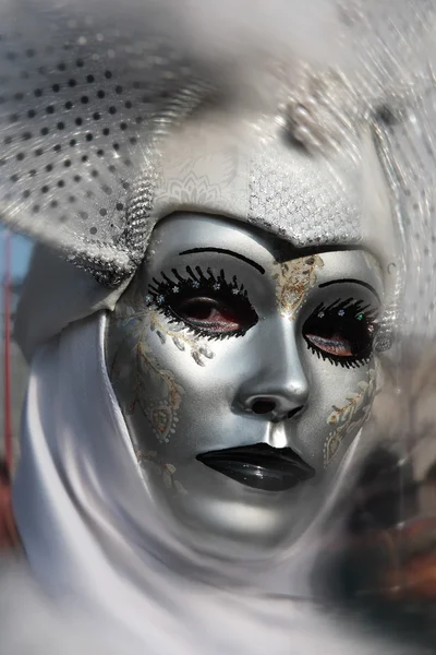 Mask portrait carnival of venice italy — Stock Photo, Image