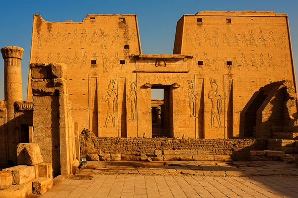 Horus templo Edfou — Foto de Stock