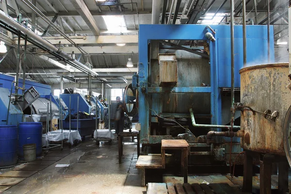 Jean factory — Stock Photo, Image