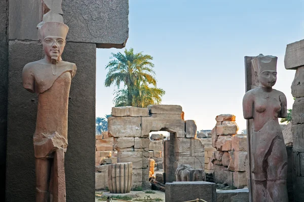 Tempio di Karnak luxor — Foto Stock