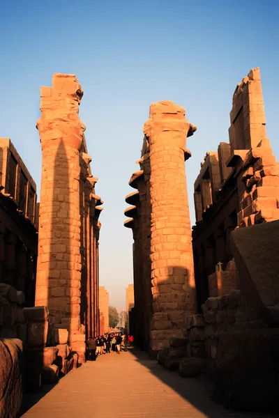 Karnak 신전 룩 소 르 — 스톡 사진