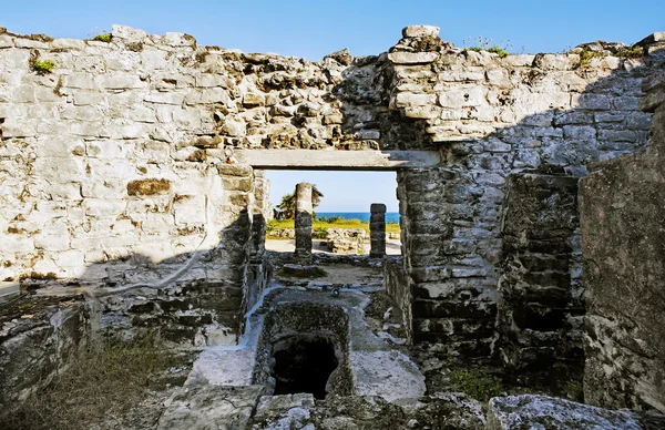 Site archéologique maya du tulum — Photo