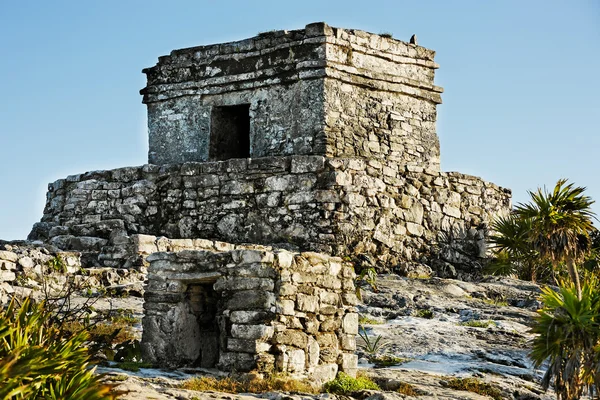 Tulum Maya archeologic sitesi — Stok fotoğraf